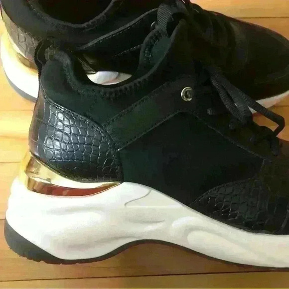 Aldo Black Sneakers NWOT - Picture 6 of 7